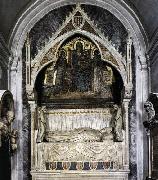 Cosmas Damian asam Tomb of Cardinal Garcia Gudiel Spain oil painting artist